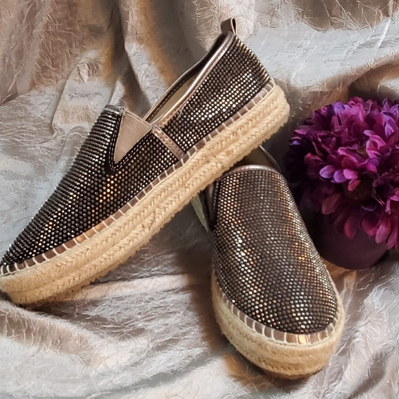 CANDIES ESPADRILLES SLIP ON SZ 7.5 - Picture 11 of 16